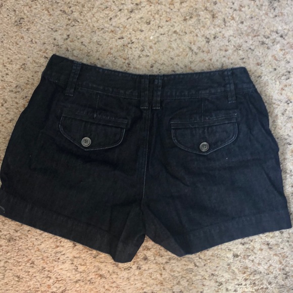 LOFT Dark Denim Shorts - Picture 3 of 3